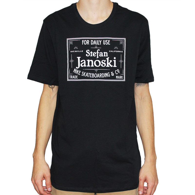 cantidad de ventas Desnudarse munición Camiseta Nike SB - Janoski Label Preta