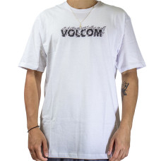 Camiseta Volcom - Mc Fire Fight Branco