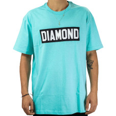 Camiseta Diamond - Box Logo Diamond Blue