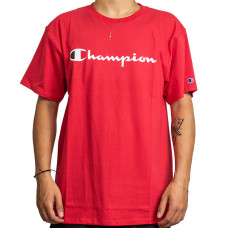 Camiseta Champion - Logo Script Ink Red Scarlet