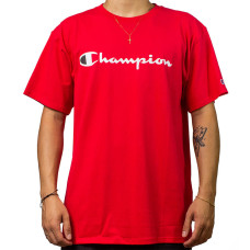 Camiseta Champion - Logo Script Ink Red Scarlet