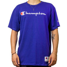 Camiseta Champion - Logo Embroider Ultra Marine