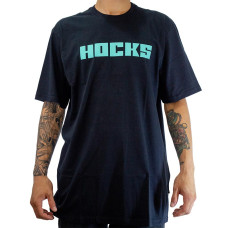 Camiseta Hocks - Logo Letter Preta