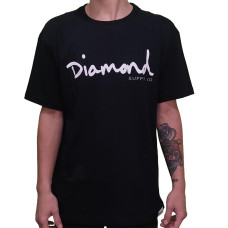 Camiseta Diamond - OG Script Preta